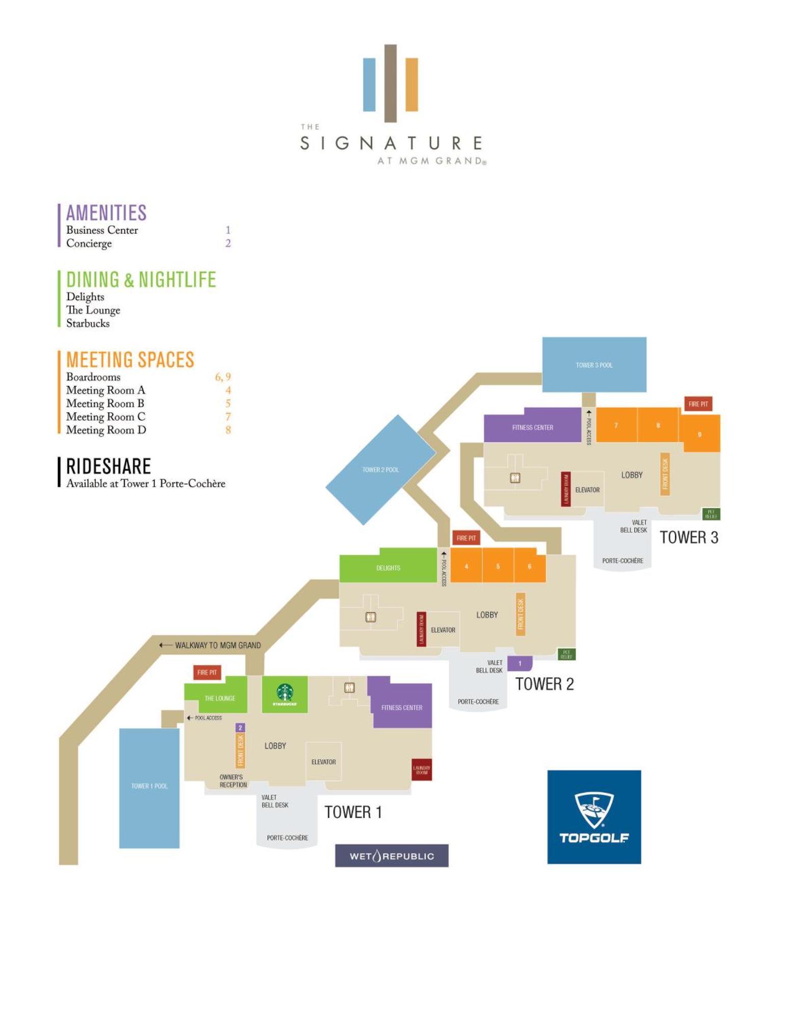 Mgm Signature-06-714 1Br 2Ba Balcony Suite 라스베이거스 외부 사진